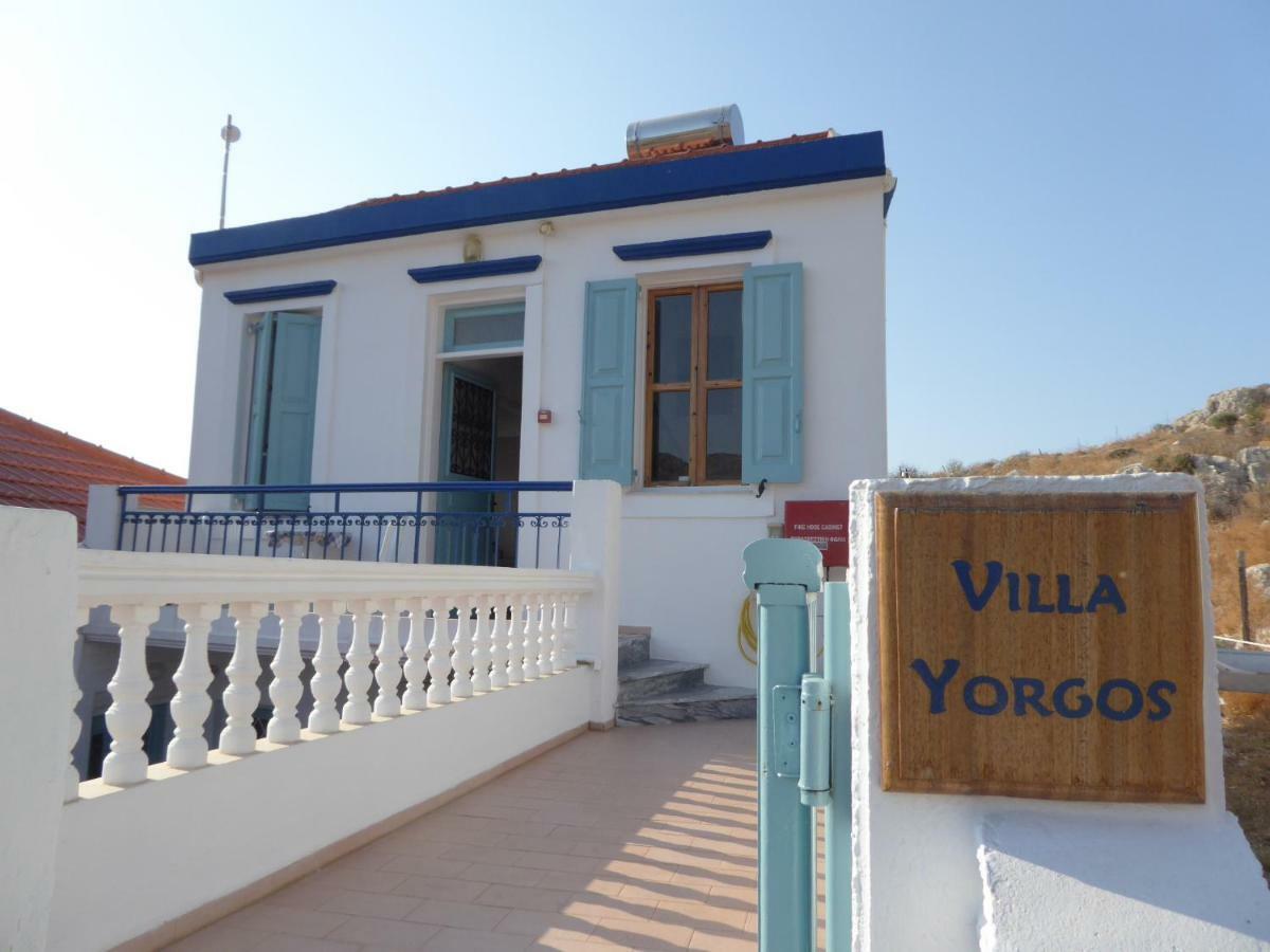 Villa Yorgos Chalki Town Buitenkant foto